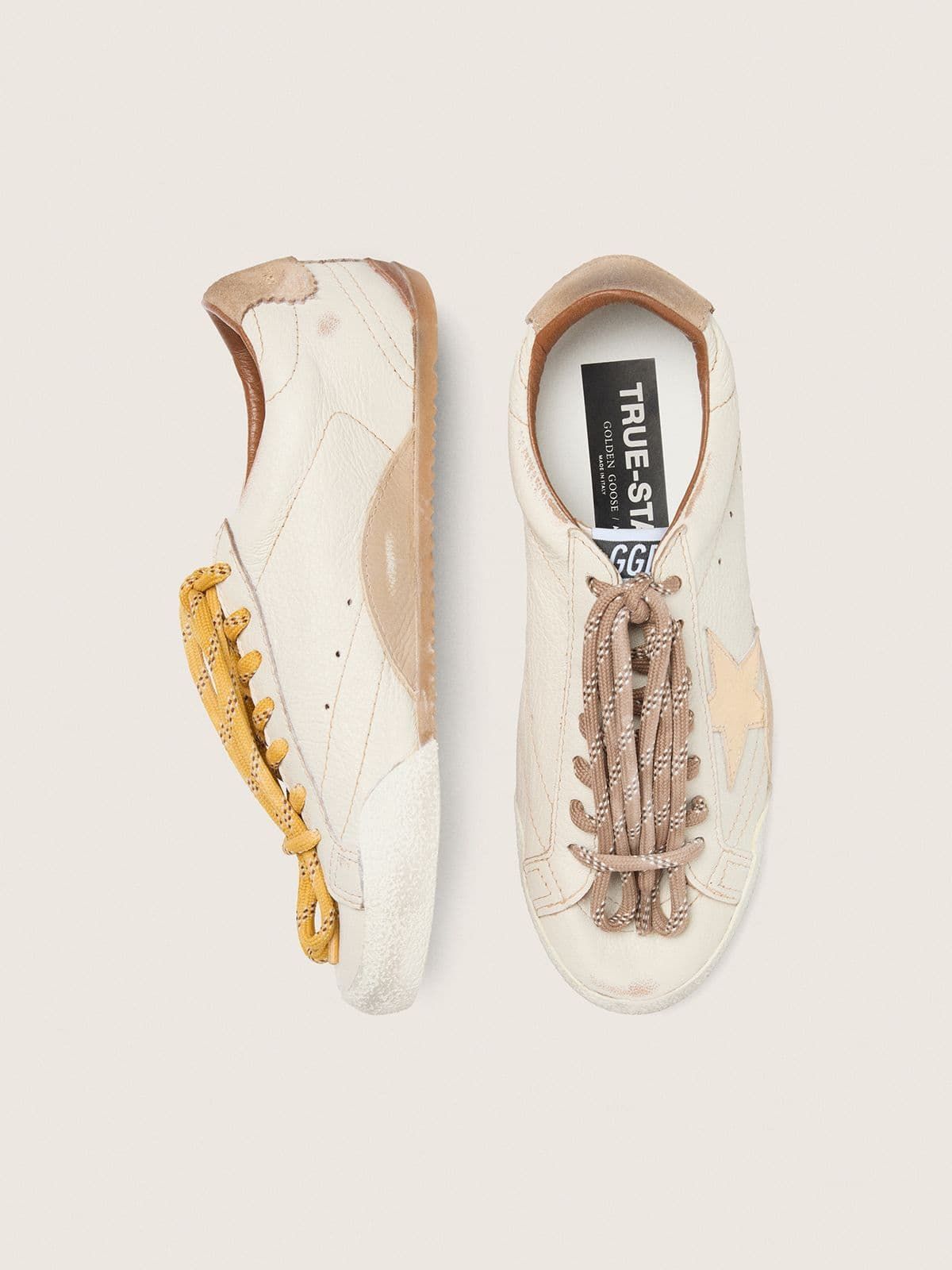  Giày Nam Golden Goose True-Star 'White' 