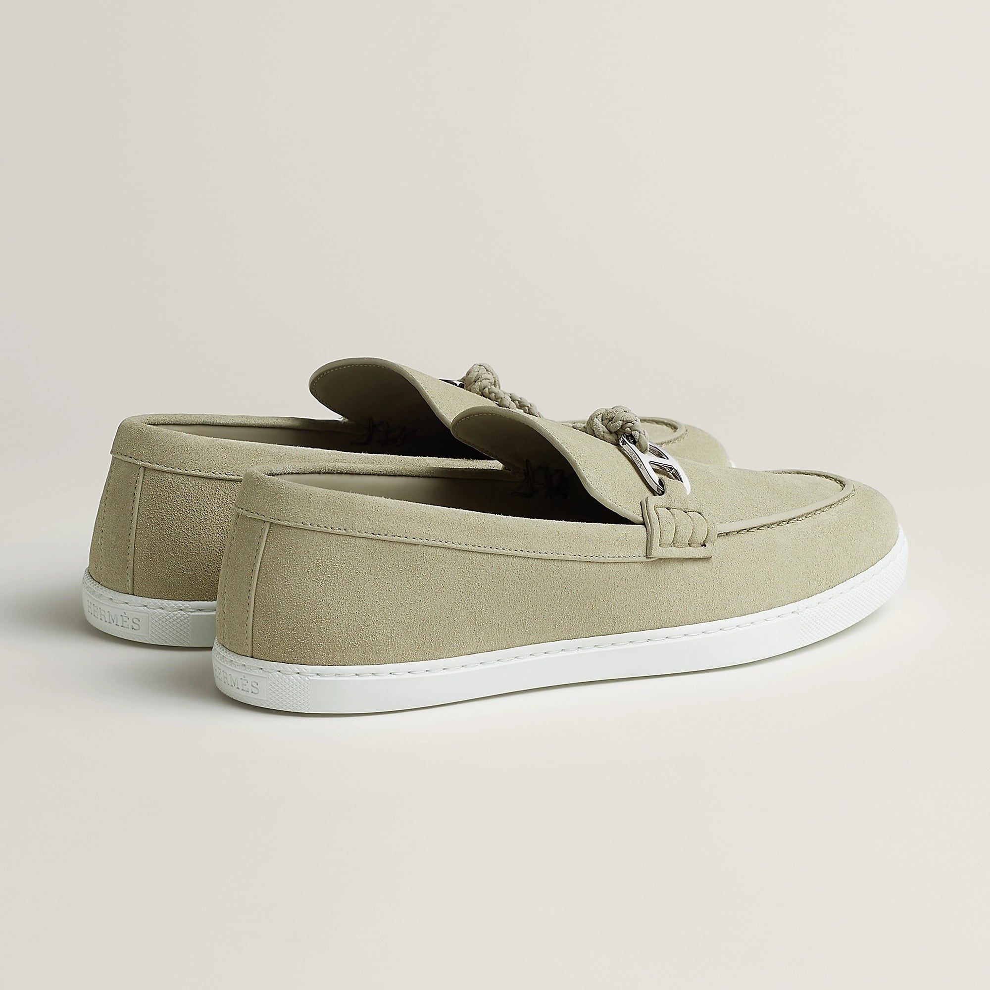  Giày Nam Hermes Ignacio Loafer 'Beige Esquisse' 