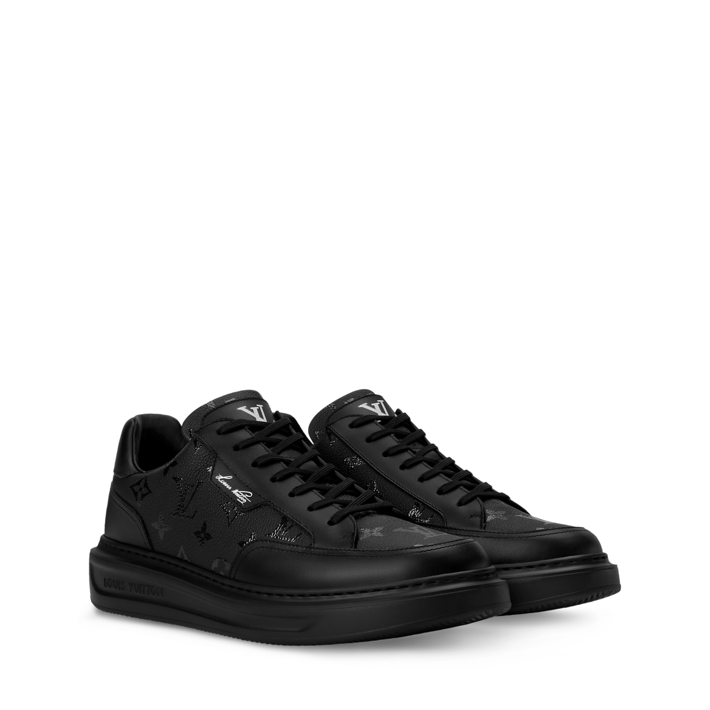  Giày Nam Louis Vuitton Beverly Hills Trainers 'Black' 