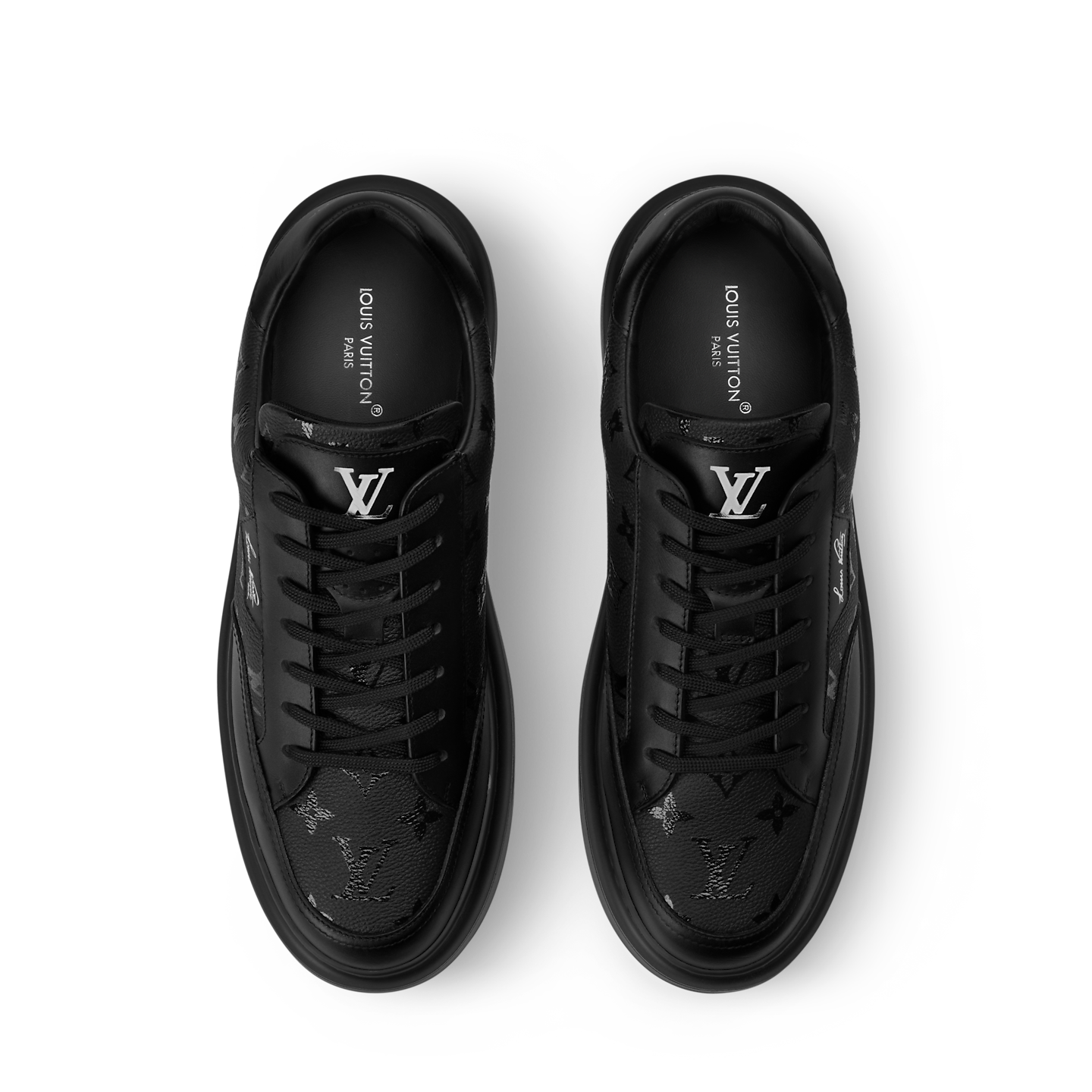  Giày Nam Louis Vuitton Beverly Hills Trainers 'Black' 