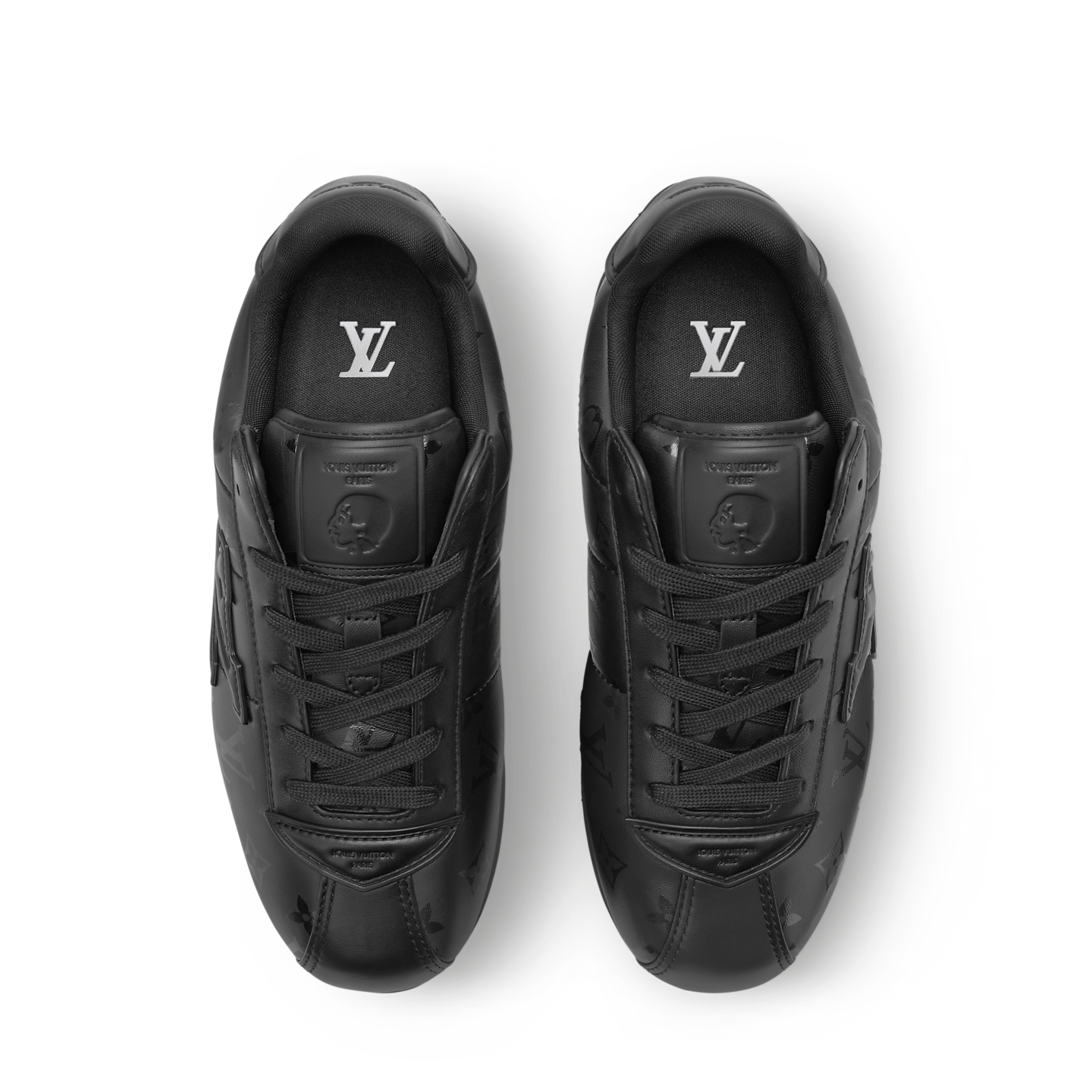  Giày Nam Louis Vuitton Lv Buttersoft Trainers 'Black' 