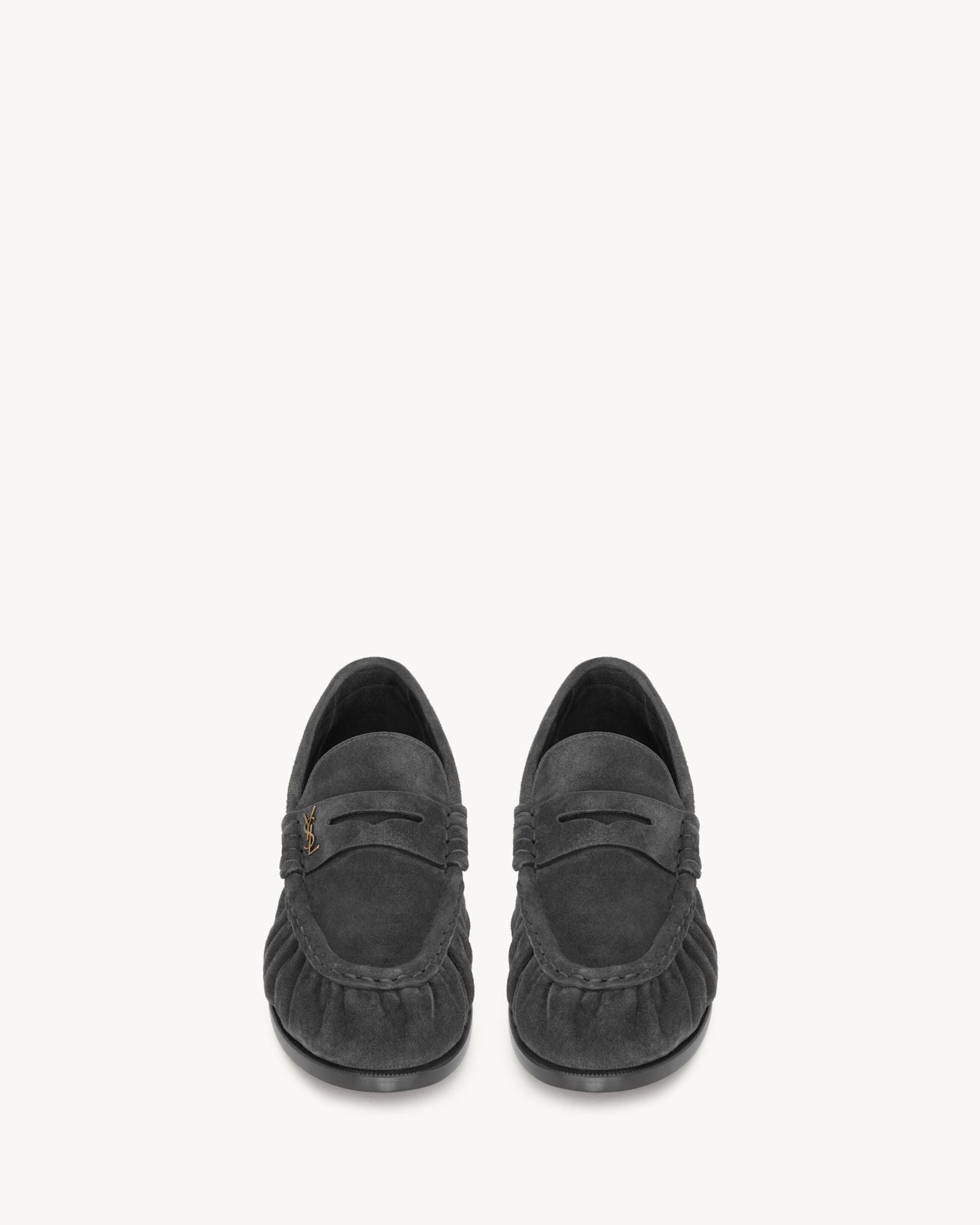  Giày Nam Saint Laurent Le Loafer Supple 'Grey' 