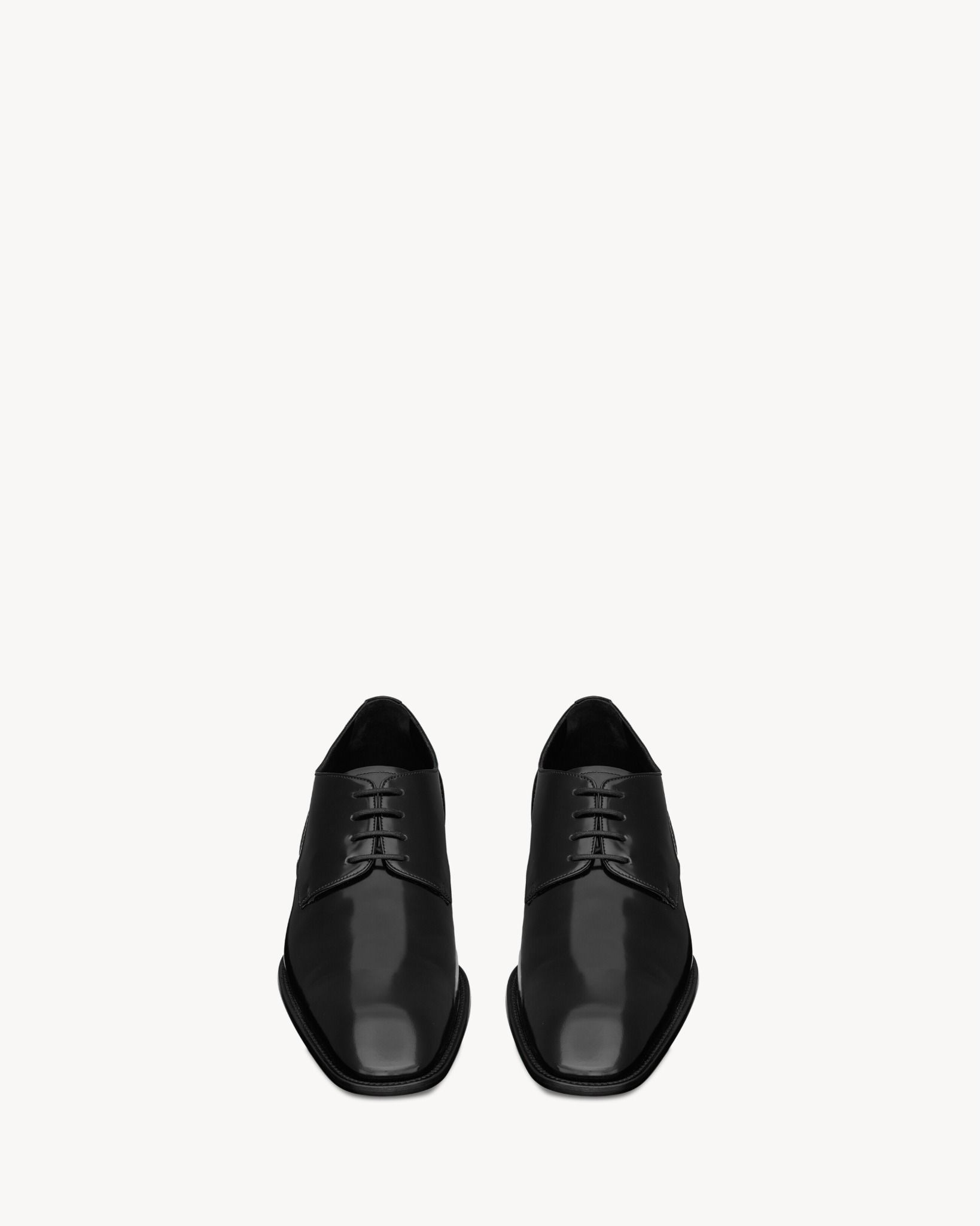  Giày Nam Saint Laurent Stanton Derbies 'Black' 