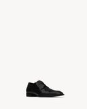  Giày Nam Saint Laurent Stanton Derbies 'Black' 