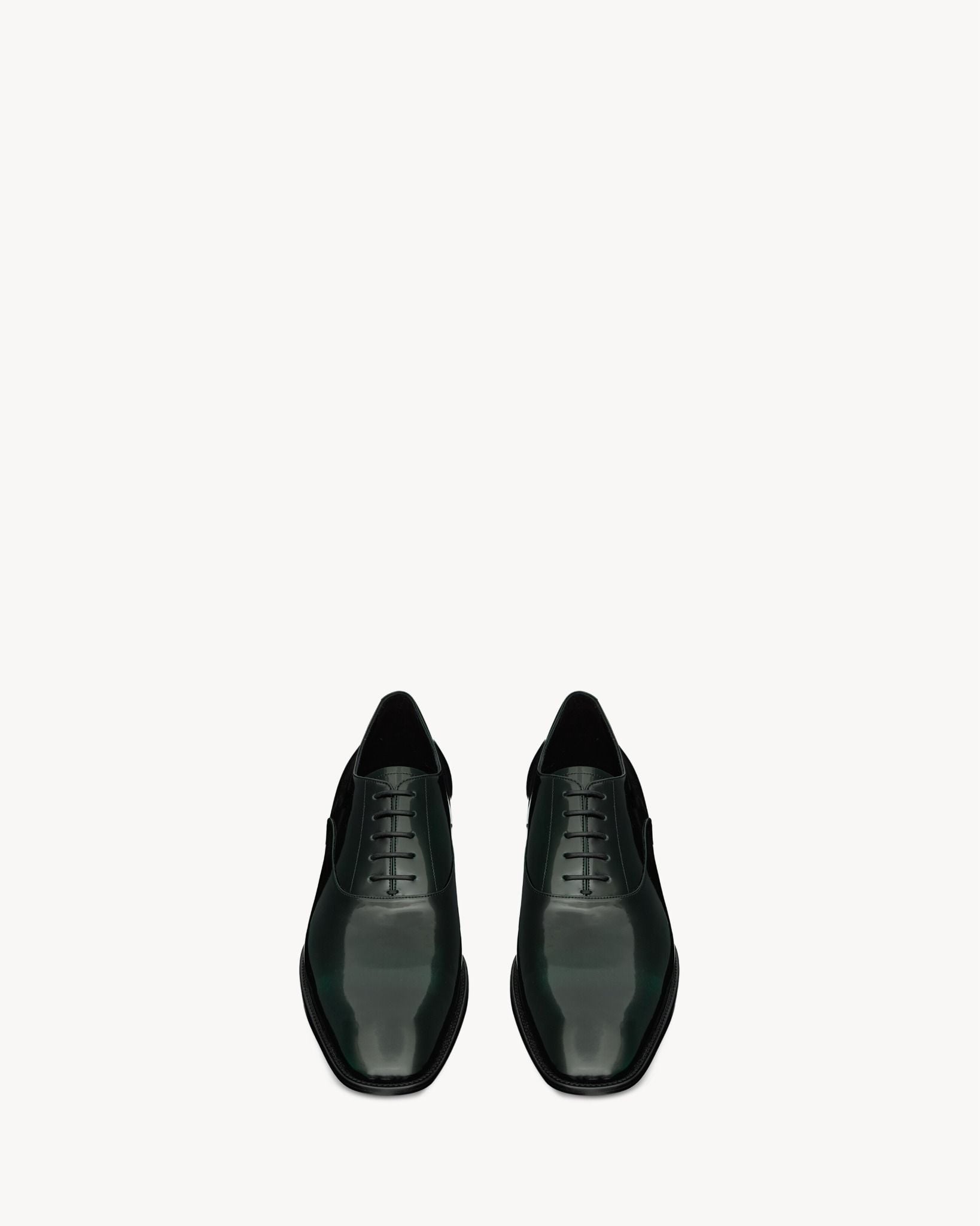  Giày Nam Saint Laurent Stanton Oxfords 'Green' 
