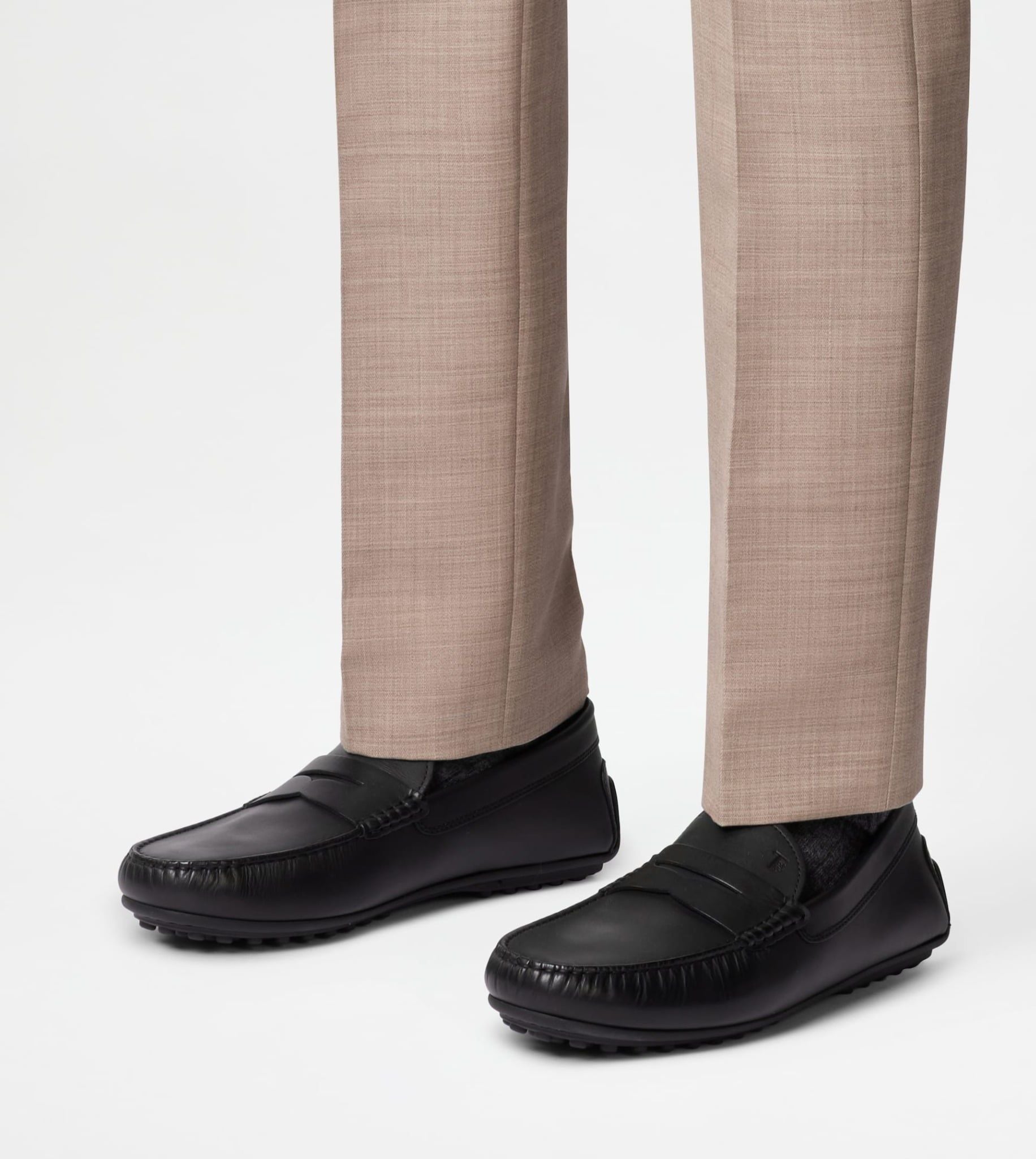  Giày Nam Tod's City Gommino Loafers 'Black' 