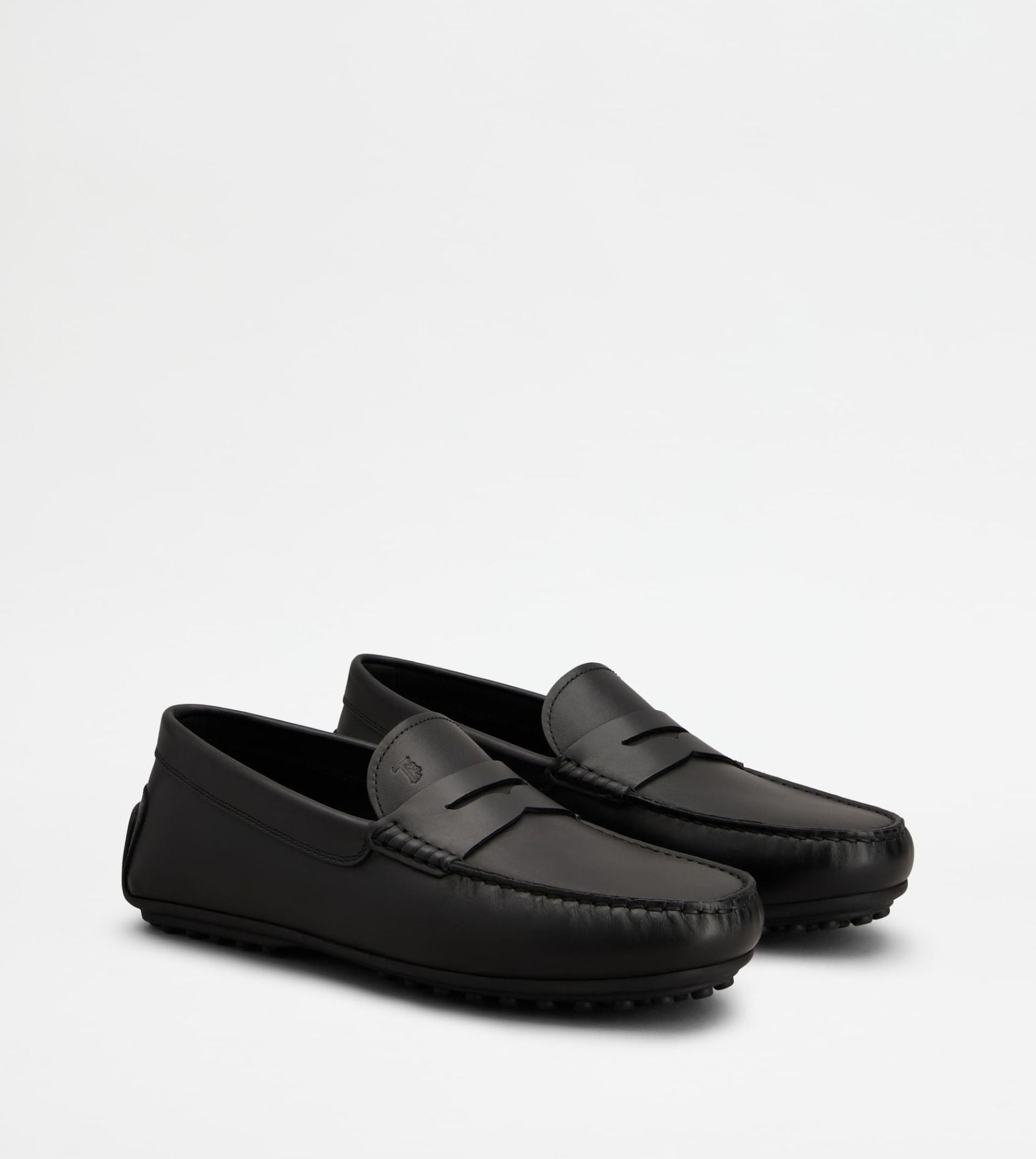  Giày Nam Tod's City Gommino Loafers 'Black' 