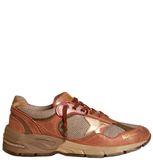  Giày Nữ Golden Goose Dad-Star 'Brick-red' 