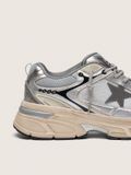  Giày Nữ Golden Goose Lightstar 'Silver' 