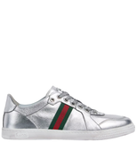  Giày Nữ Gucci Stretch Low-top Trainer 'Silver' 