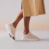  Giày Nữ Hermes Bouncing Sneaker 'Rose Palomino' 