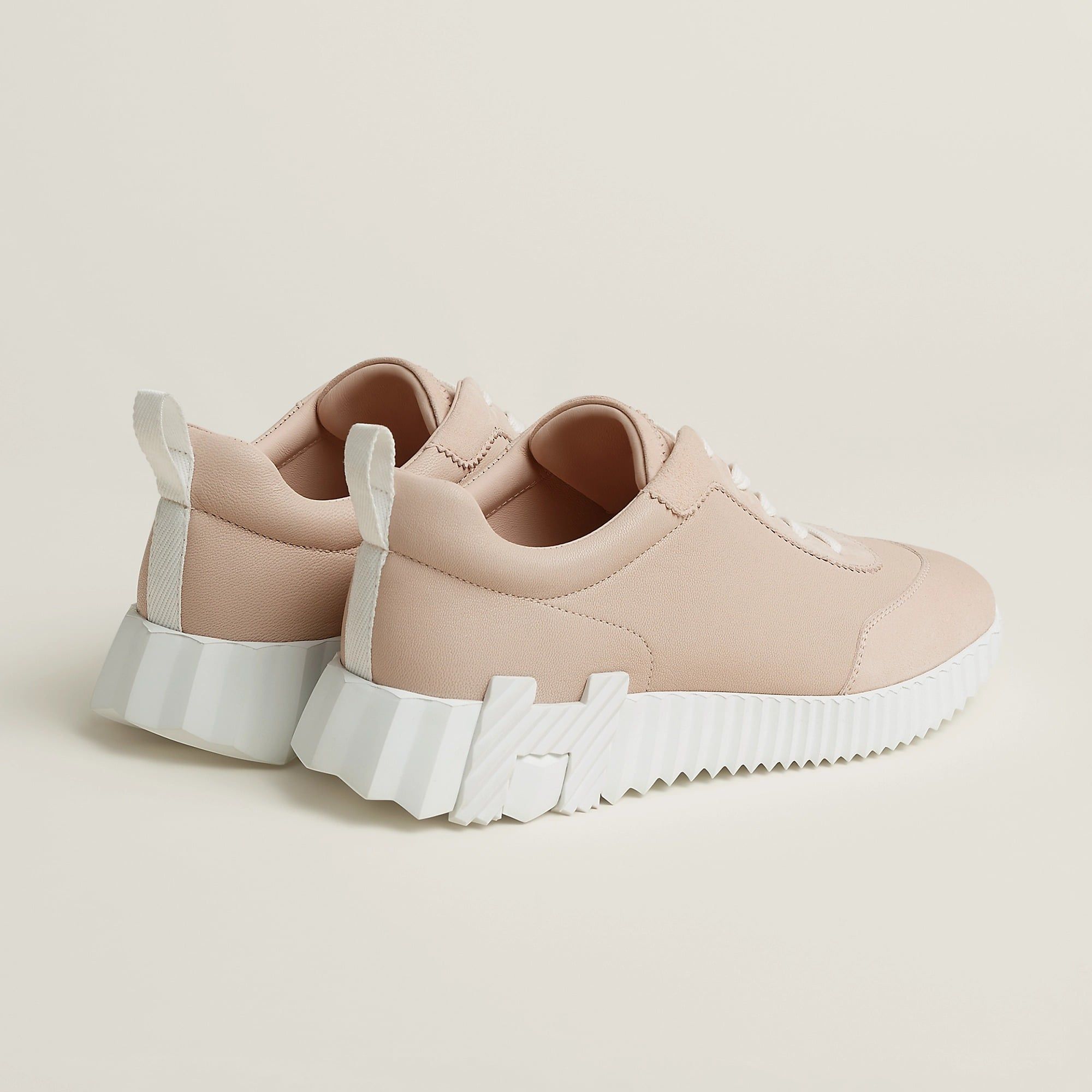  Giày Nữ Hermes Bouncing Sneaker 'Rose Palomino' 