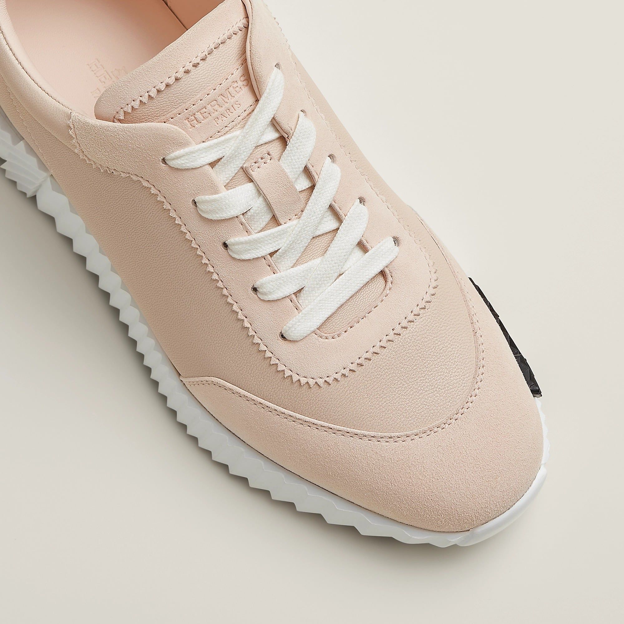  Giày Nữ Hermes Bouncing Sneaker 'Rose Palomino' 