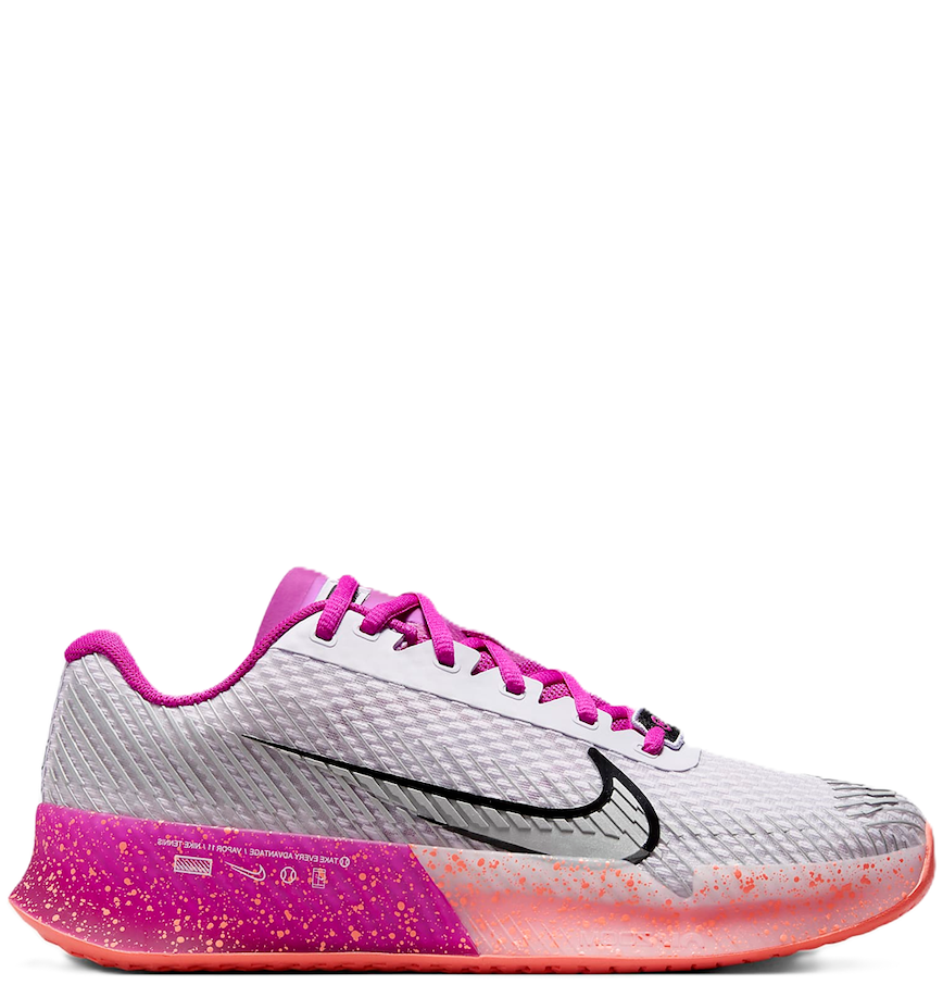  Giày Nữ Nike Court Vapor 11 HC Premium 'Barely Grape' 