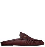  Giày Nữ Saint Laurent Le Loafer Mules 'Bordeaux' 