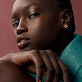  Khuyên Tai Nữ Hermes Mini Pop H 'Rose Dragée Gold' 