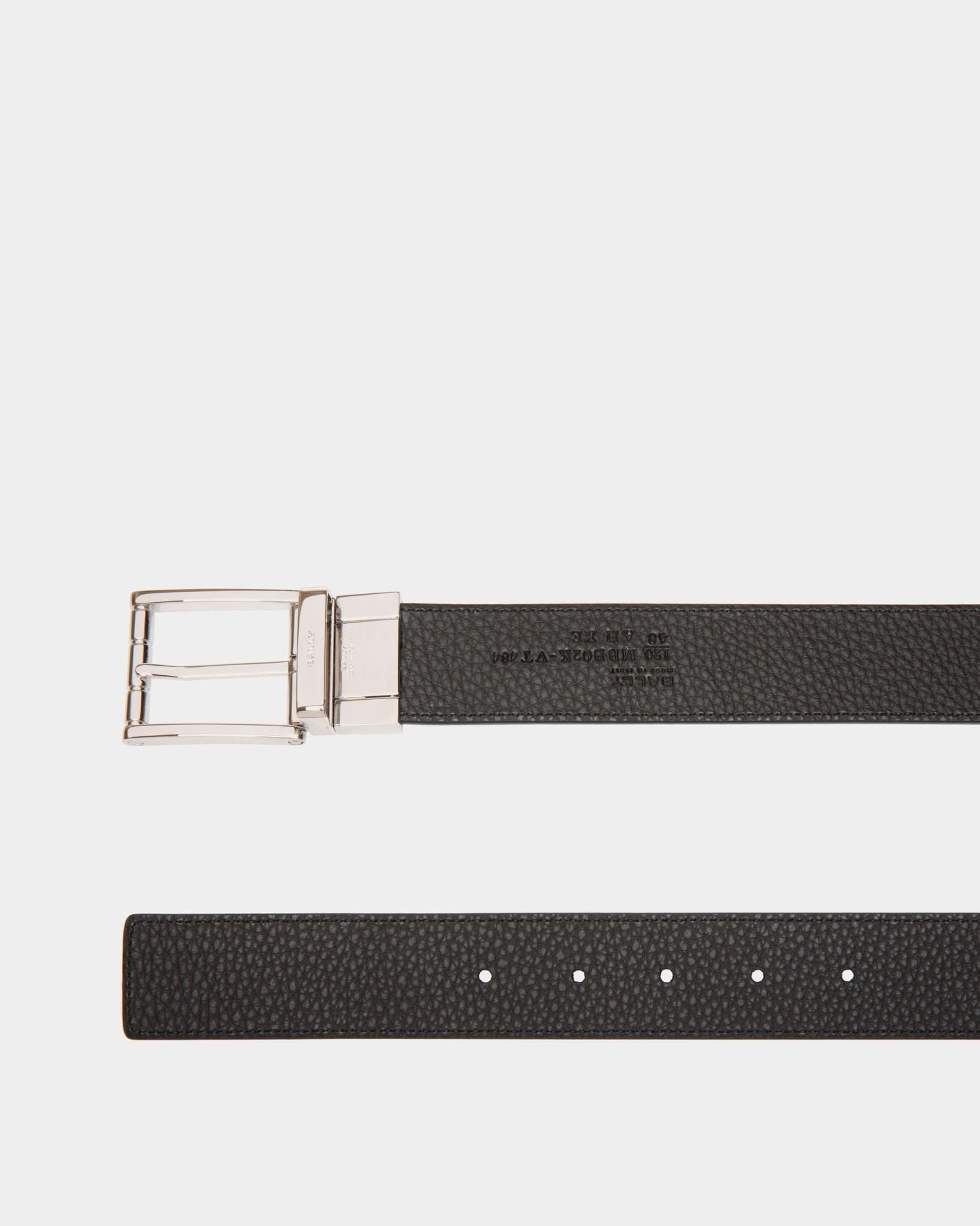  Thắt Lưng Nam Bally Astory 35mm Reversible Belt 'Navy' 