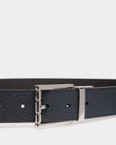  Thắt Lưng Nam Bally Astory 35mm Reversible Belt 'Navy' 