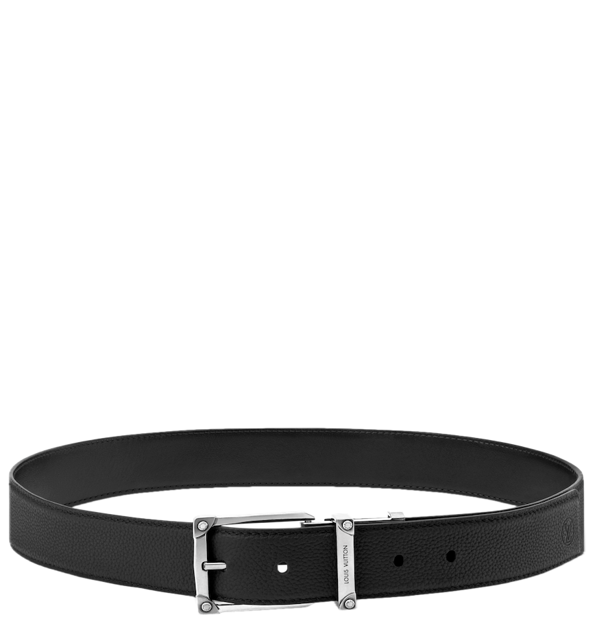  Thắt Lưng Nam Louis Vuitton Corner Pin Trunk 35MM 'Black' 