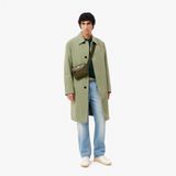  Túi Lacoste Embossed Monogram Shoulder Bag 'Green' 