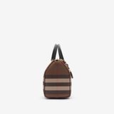  Túi Nữ Burberry Medium Check Bowling Bag 'Dark Brown' 