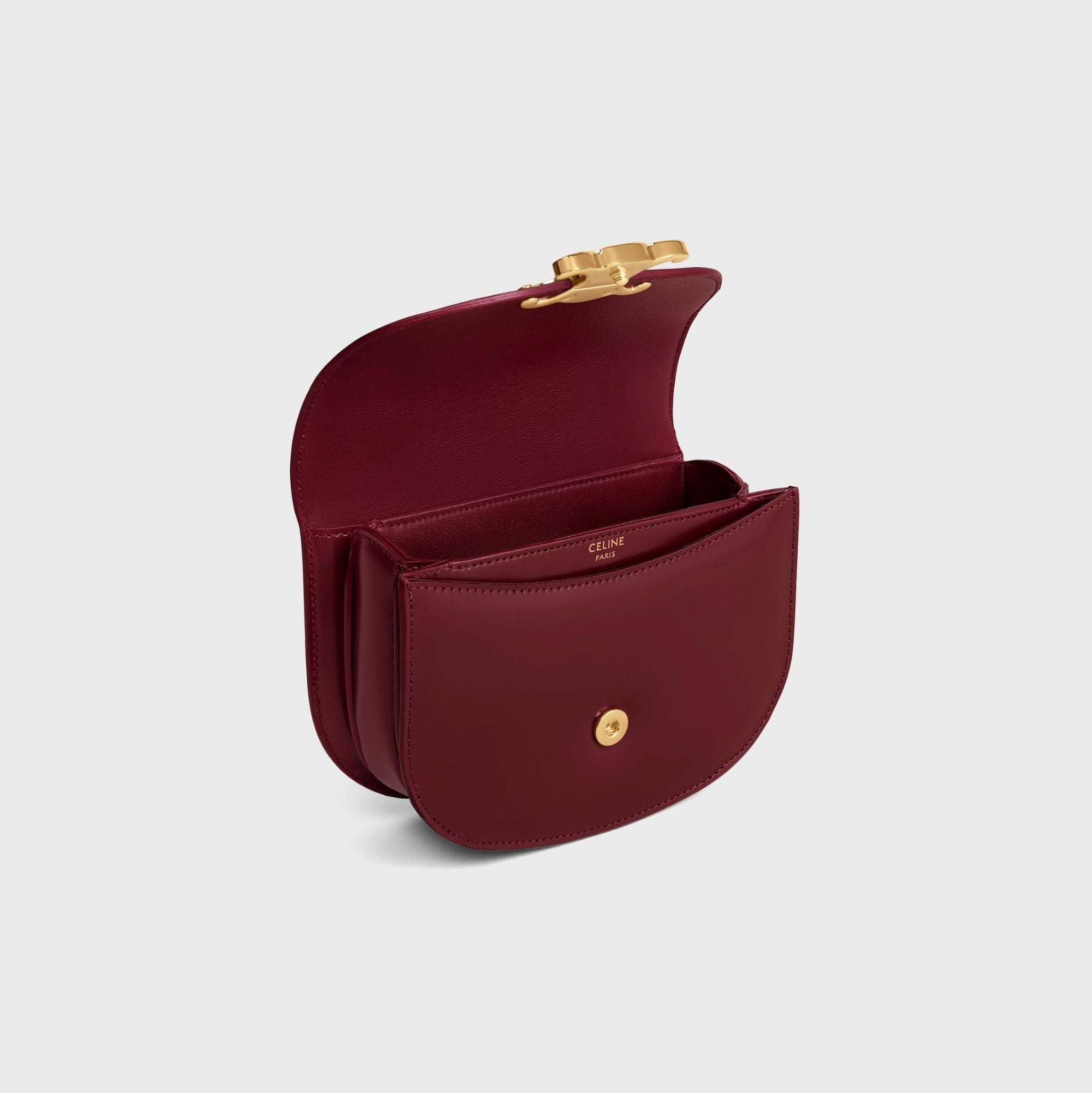  Túi Nữ Celine Mini Besace Clea 'Light Burgundy' 