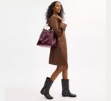  Túi Nữ Coach Evelyn Large Shoulder Bag 'Dark Wine' 