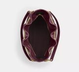  Túi Nữ Coach Evelyn Large Shoulder Bag 'Dark Wine' 