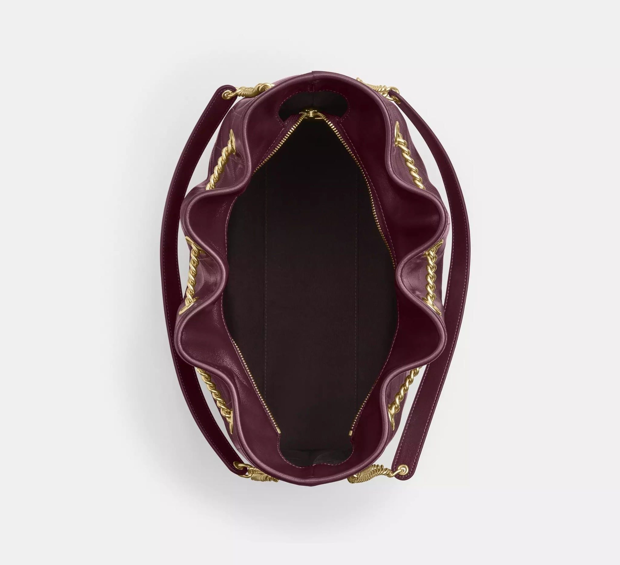  Túi Nữ Coach Evelyn Large Shoulder Bag 'Dark Wine' 