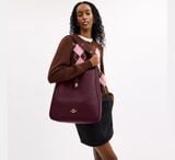  Túi Nữ Coach Hadley Large Shoulder Bag 'Dark Wine' 