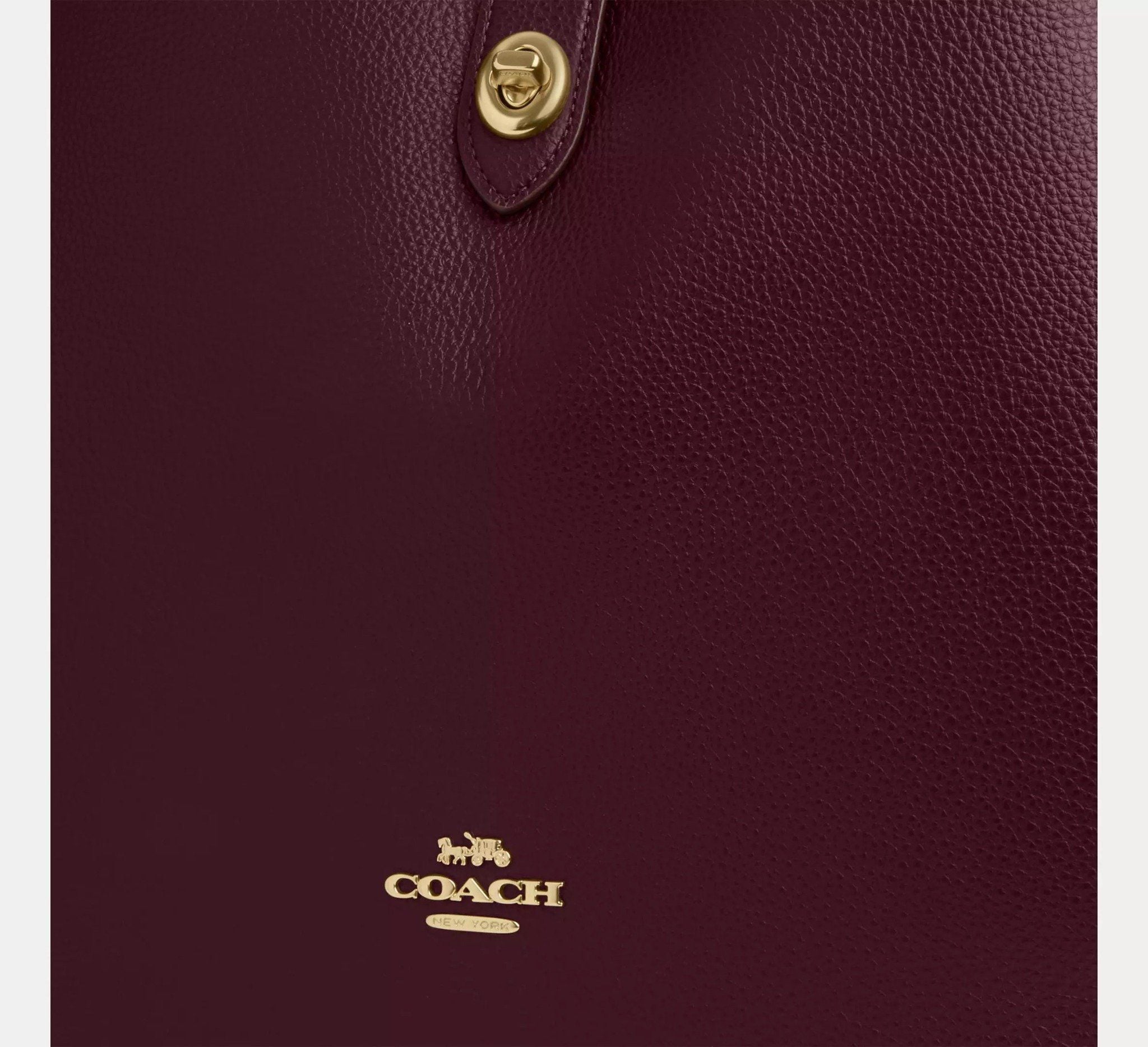  Túi Nữ Coach Hadley Large Shoulder Bag 'Dark Wine' 