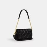  Túi Nữ Coach Hailey Flap Bag With Quilting 'Black' 