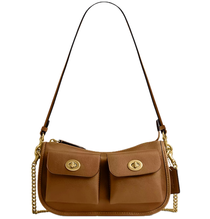  Túi Nữ Coach Twin Turnlock Waverly Bag 'Muted Olive' 