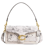  Túi Nữ Coach X Peanuts Tabby Shoulder Bag 26 'Chalk' 