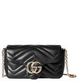  Túi Nữ ‎Gucci Marmont Mini Shoulder Bag 'Black' 