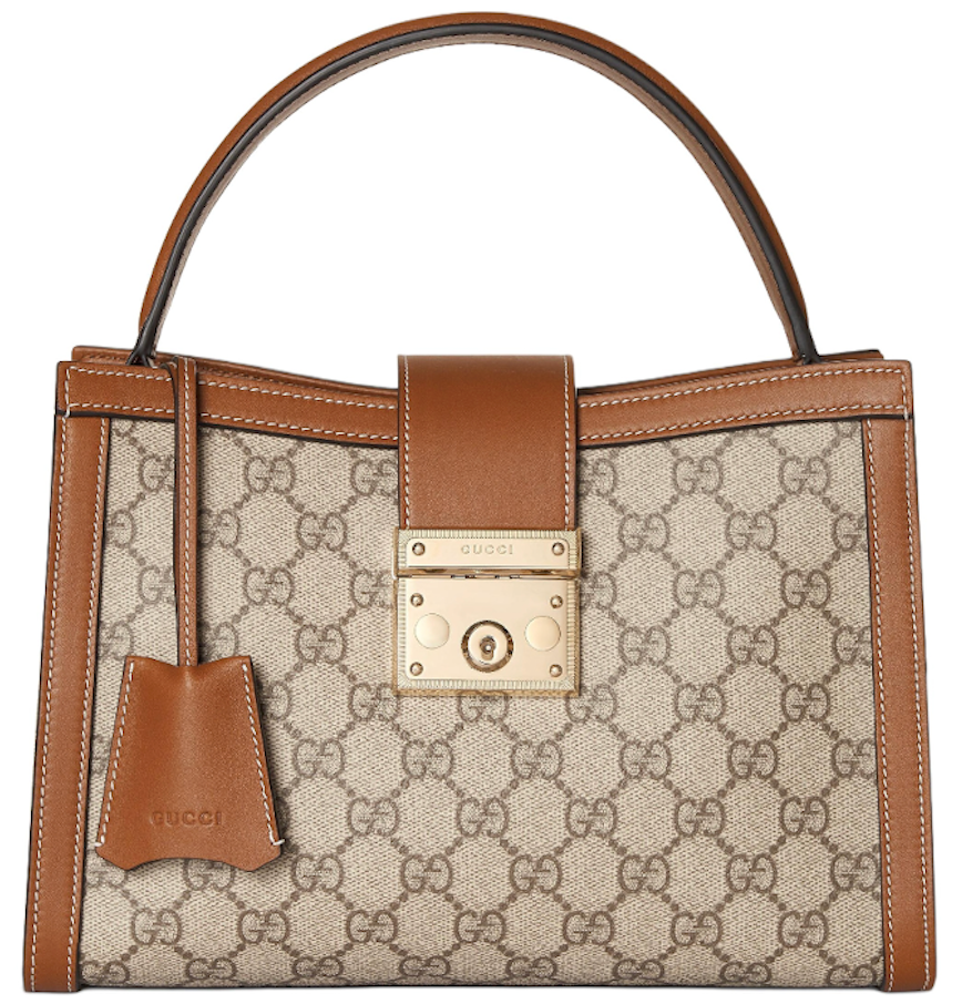  Túi Nữ ‎Gucci Padlock Medium Handle Bag 'Beige' 