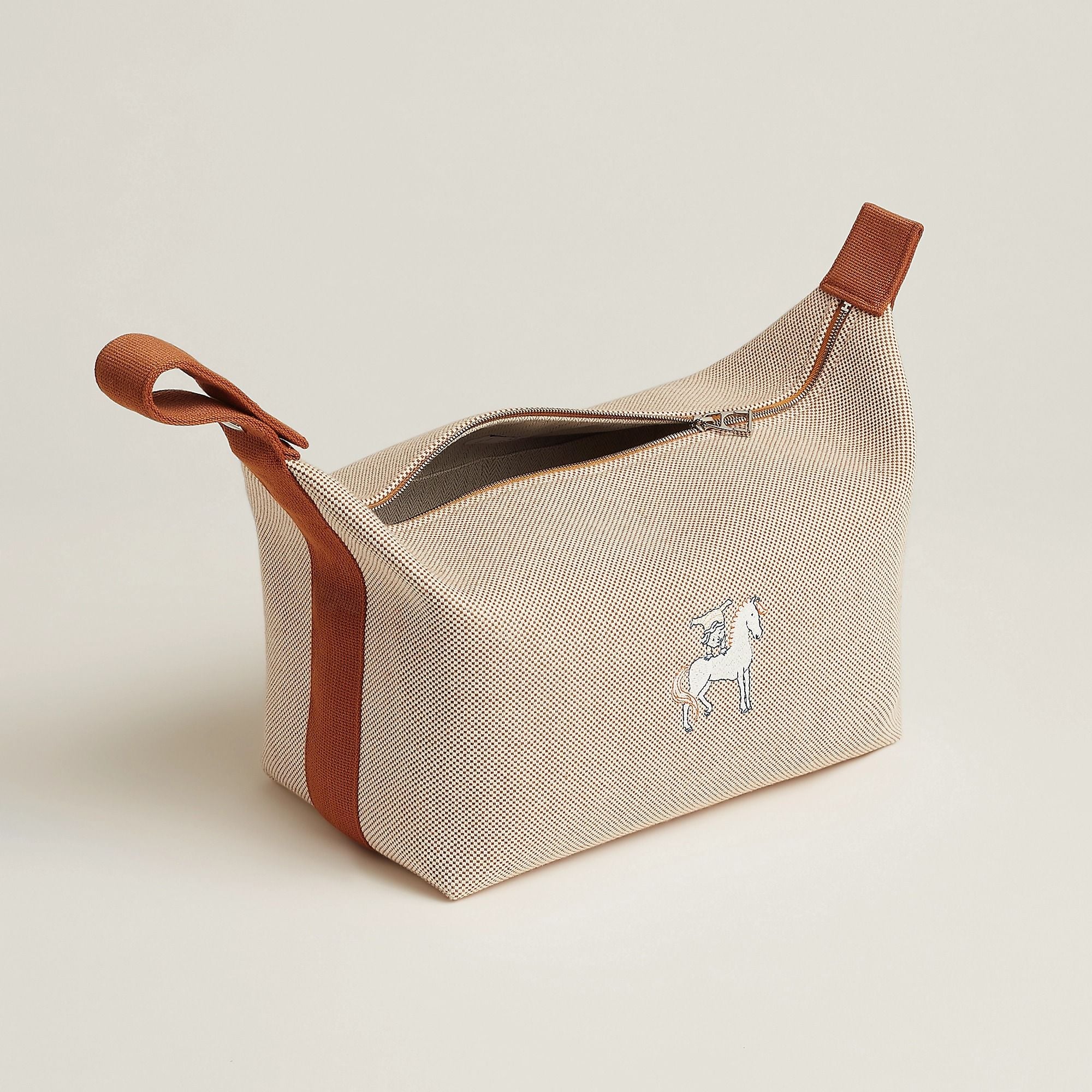  Túi Nữ Hermes Bride-a-Brac Cabriole Case 'Biscuit' 