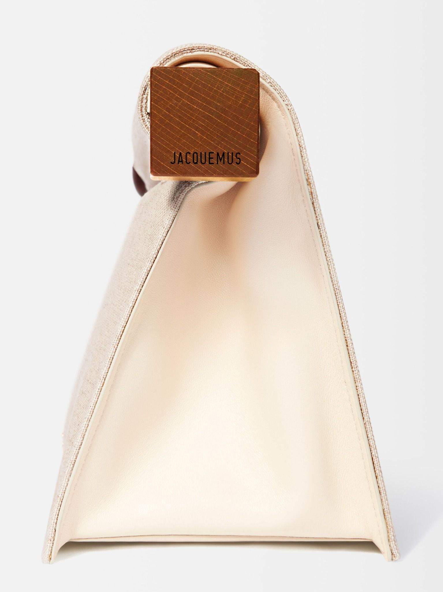  Túi Nữ Jacquemus Rond Carré Clutch 'Greige' 