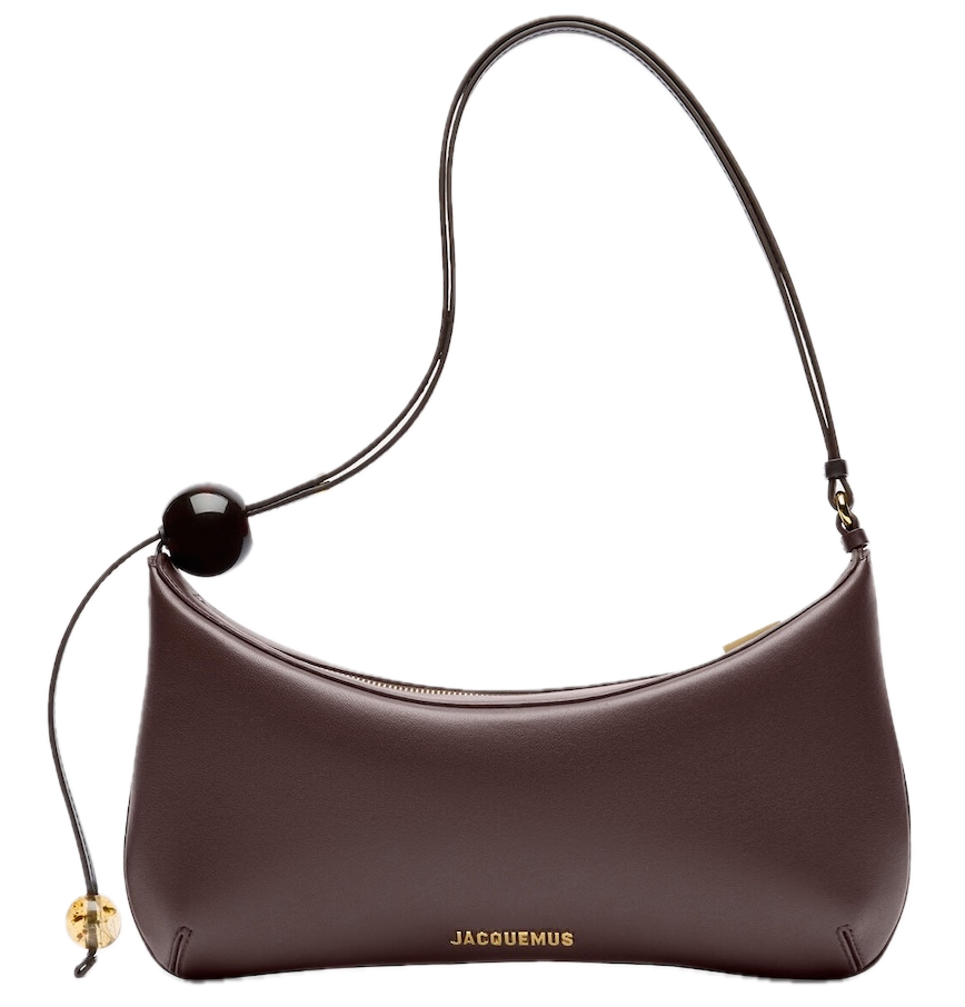  Túi Nữ Jacquemus The Large Bisou Perle 'Brown' 