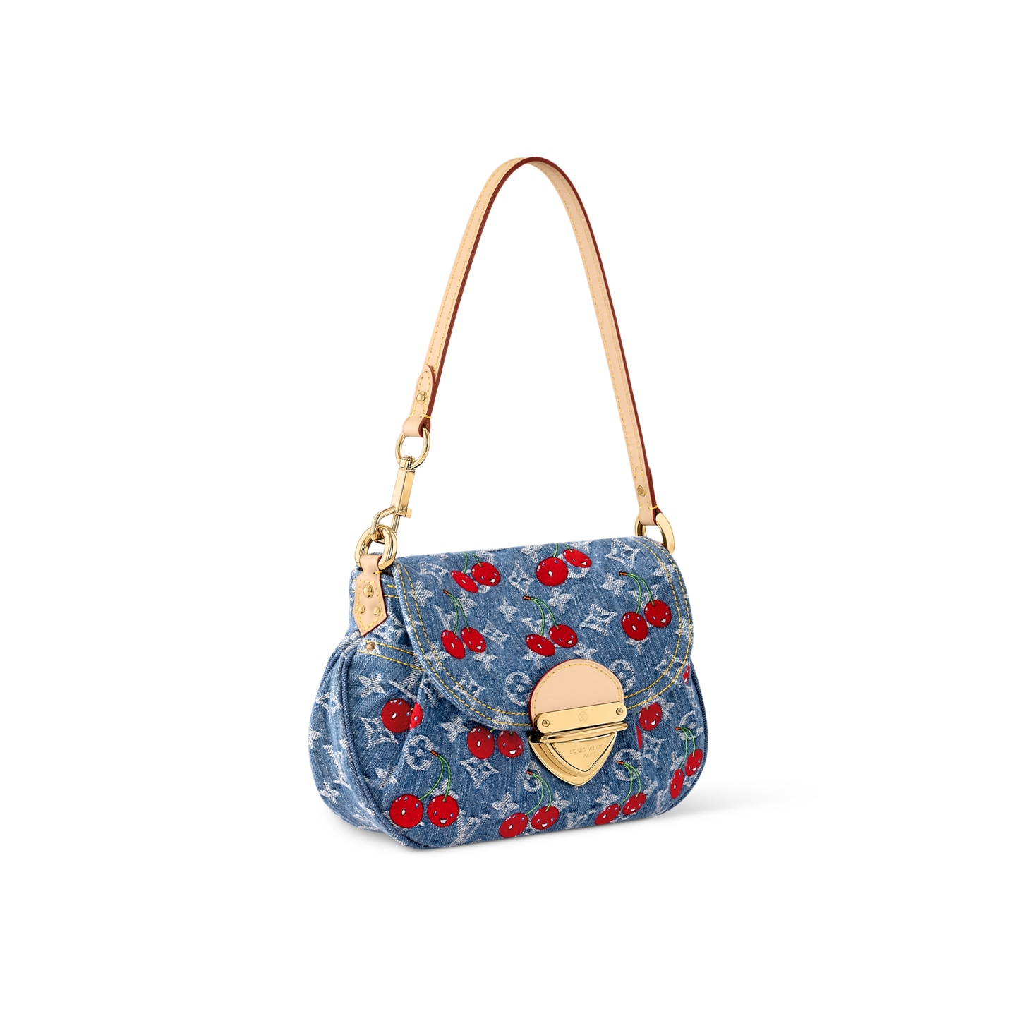  Túi Nữ Louis Vuitton LV x TM Sunset Bag 'Cherry Coated' 