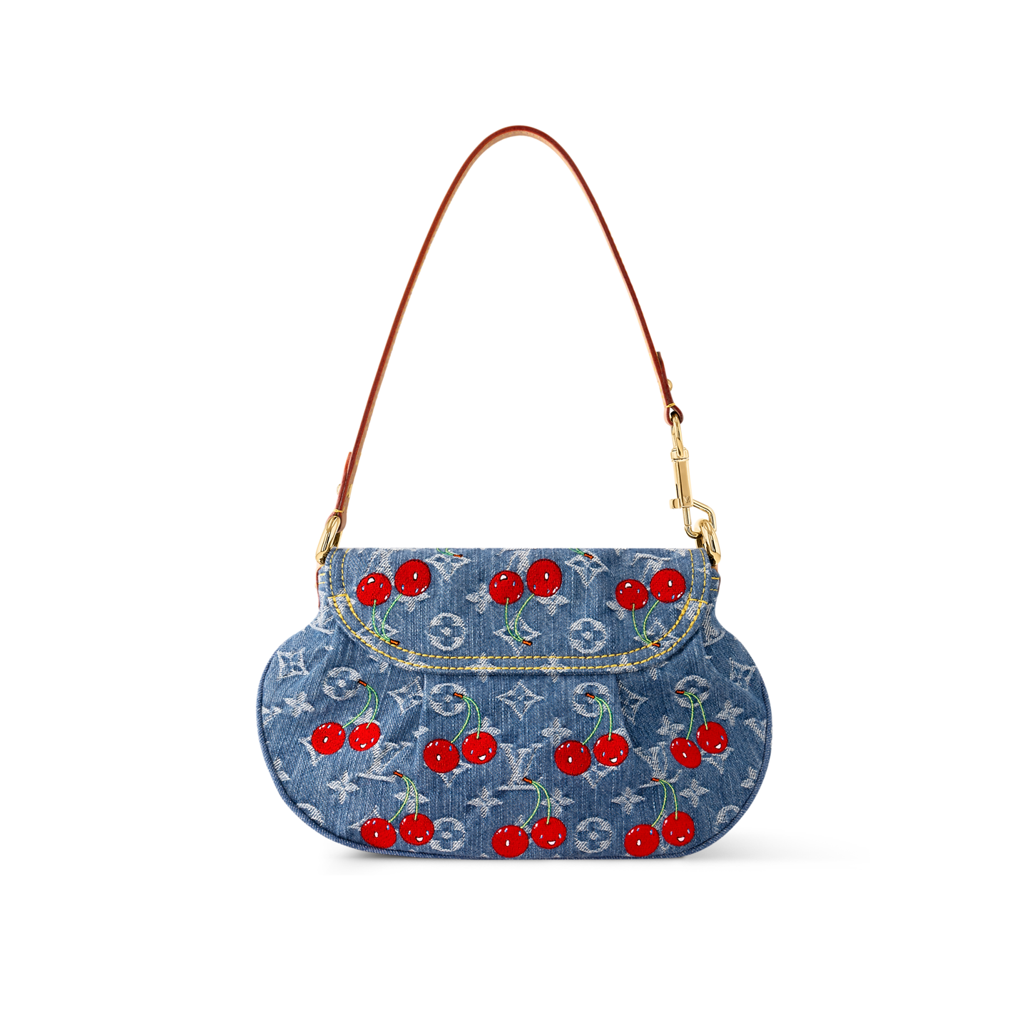  Túi Nữ Louis Vuitton LV x TM Sunset Bag 'Cherry Coated' 