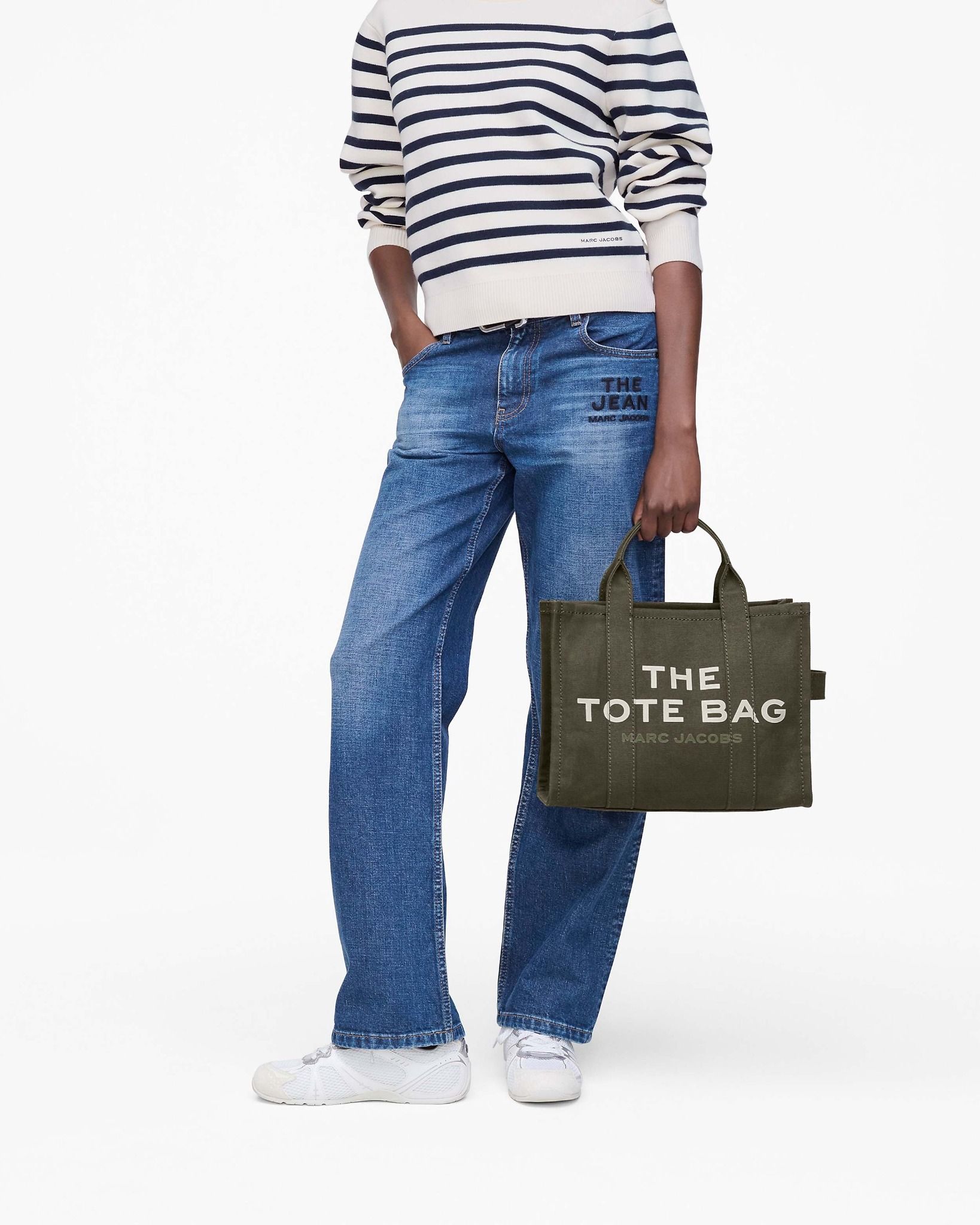  Túi Nữ Marc Jacobs Canvas Medium Tote Bag 'Forest' 