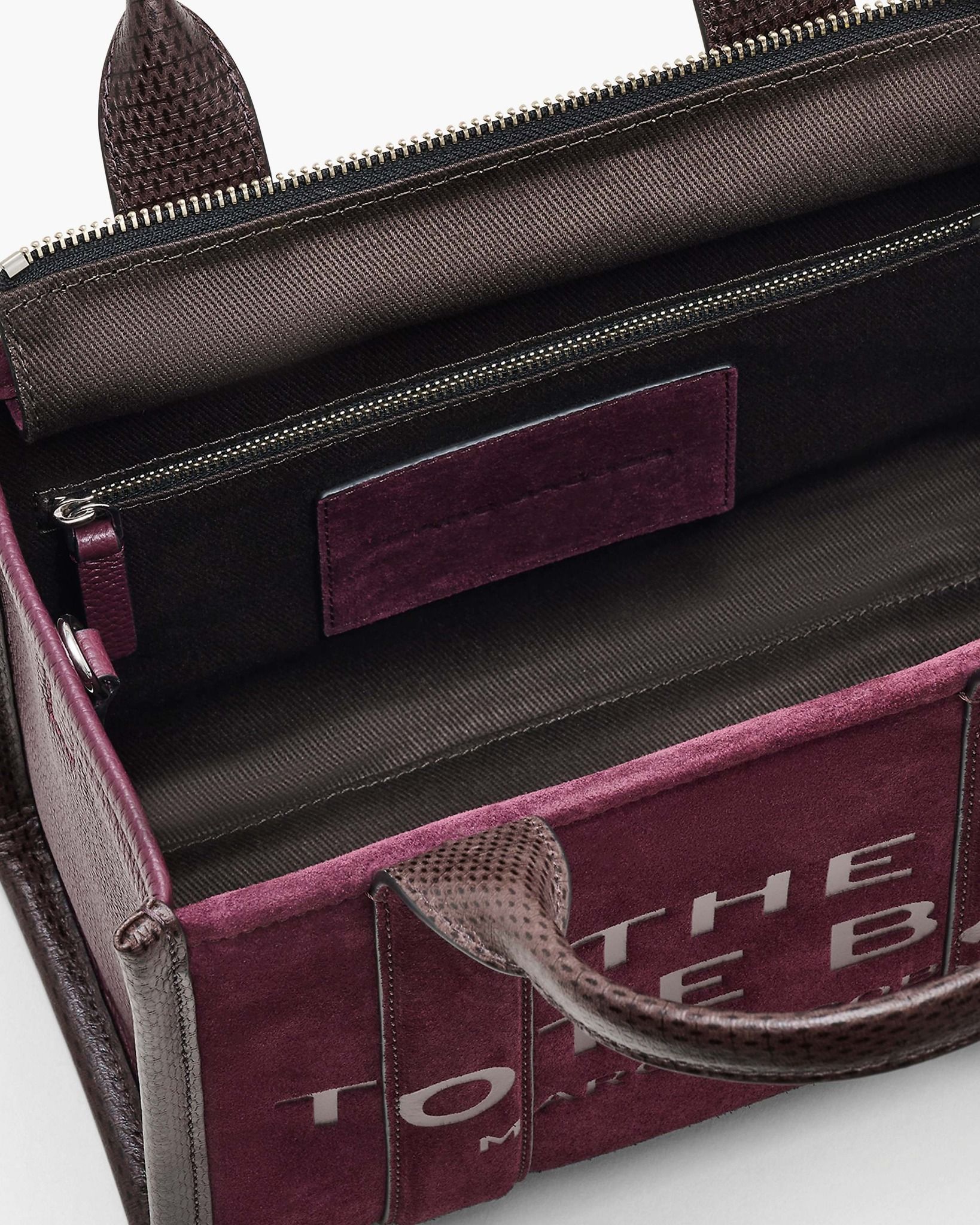  Túi Nữ Marc Jacobs Small Tote Bag 'Dark Plum' 