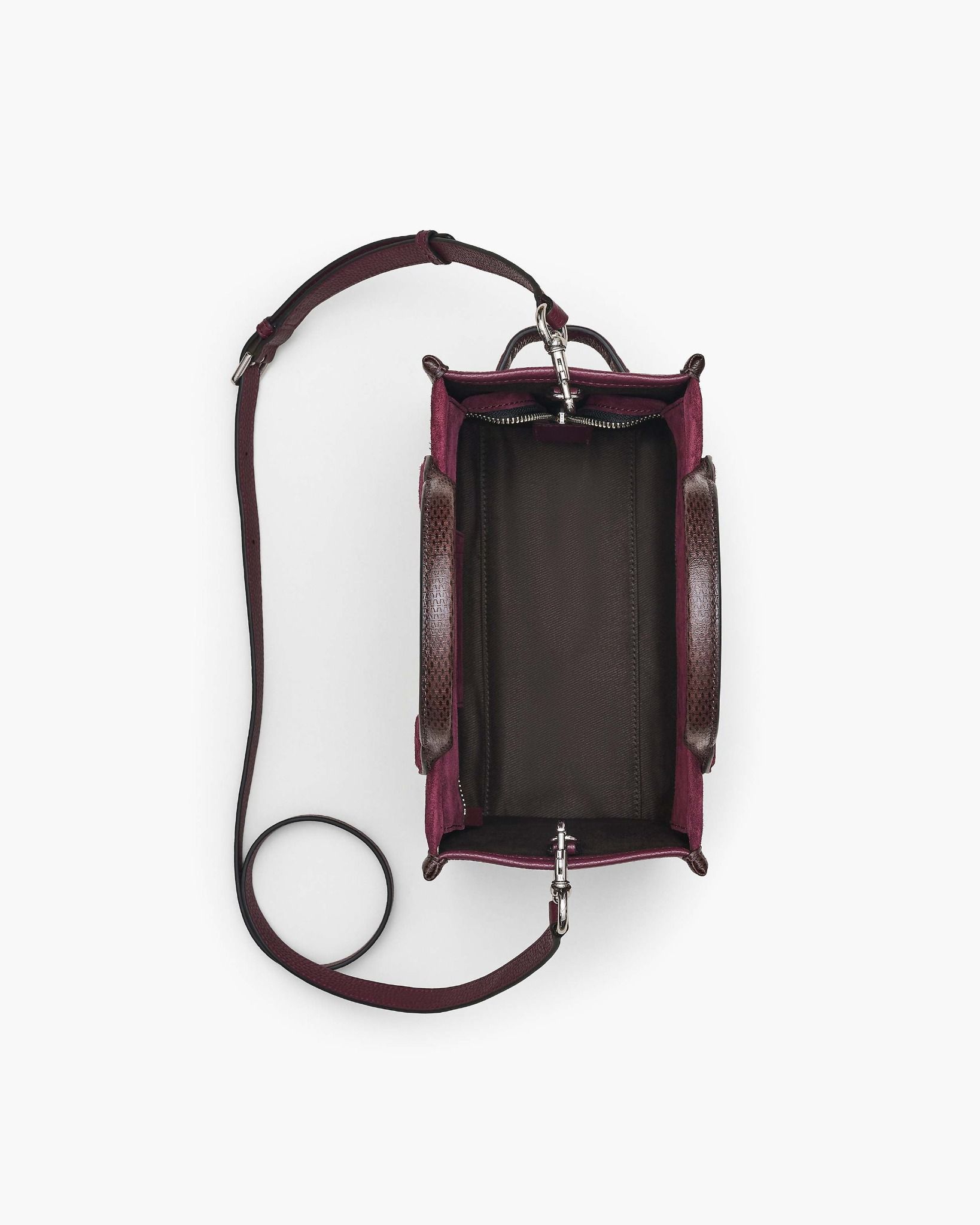  Túi Nữ Marc Jacobs Small Tote Bag 'Dark Plum' 