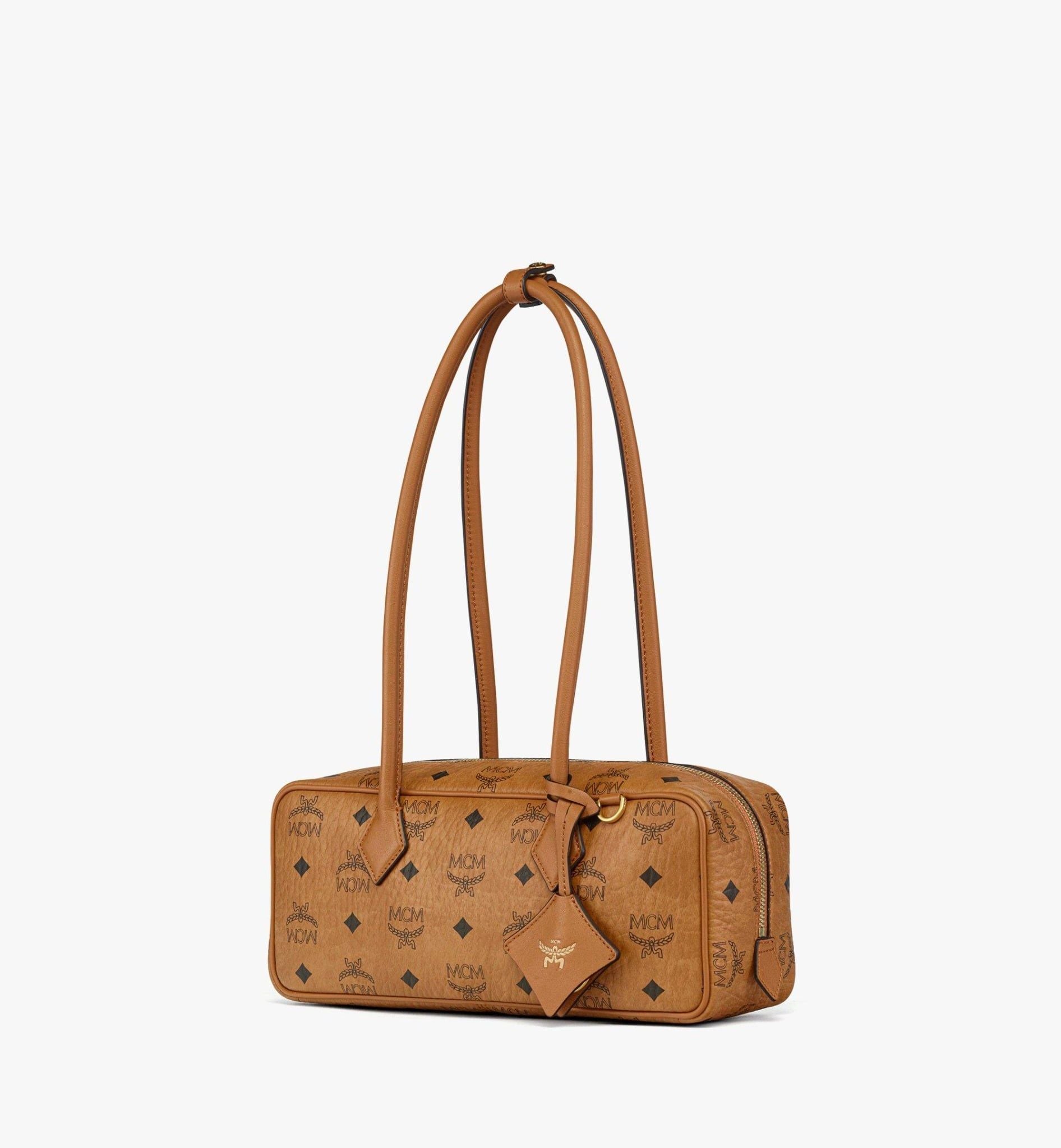  Túi Nữ MCM Aren East West Shoulder Bag 'Cognac' 