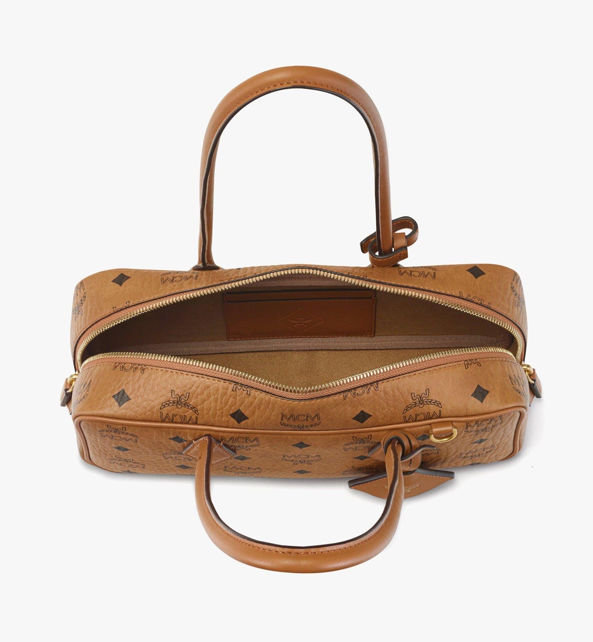  Túi Nữ MCM Aren East West Shoulder Bag 'Cognac' 