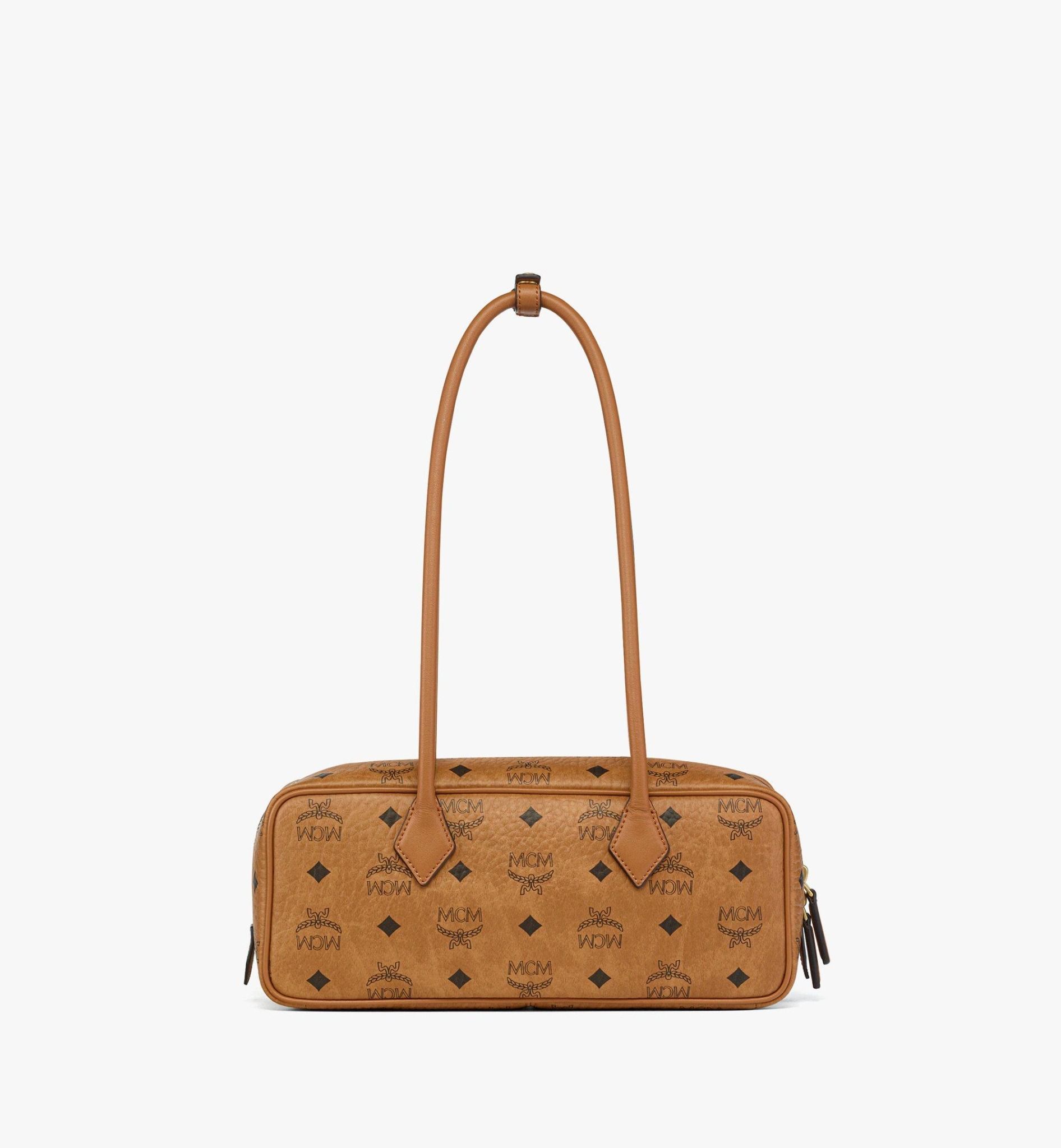  Túi Nữ MCM Aren East West Shoulder Bag 'Cognac' 