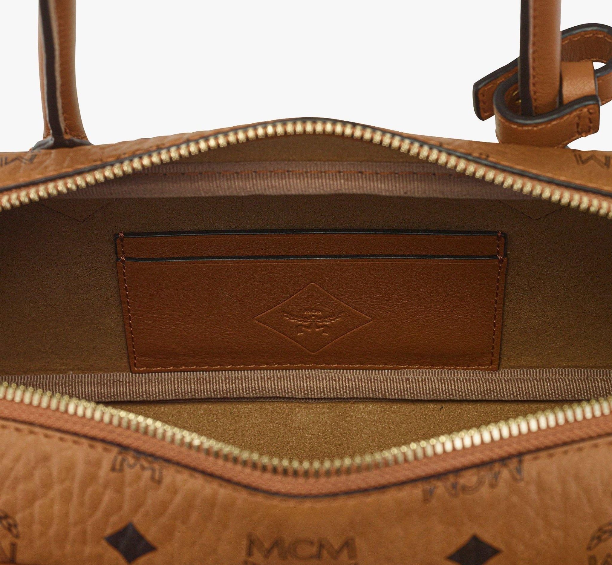  Túi Nữ MCM Aren East West Shoulder Bag 'Cognac' 