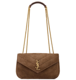  Túi Nữ Saint Laurent Loulou Small 'Brown Coffee' 