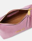  Túi Nữ Versace Tag Suede Hobo Bag 'Pink' 